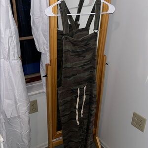 Wallflower Green Camouflage Jumpsuit